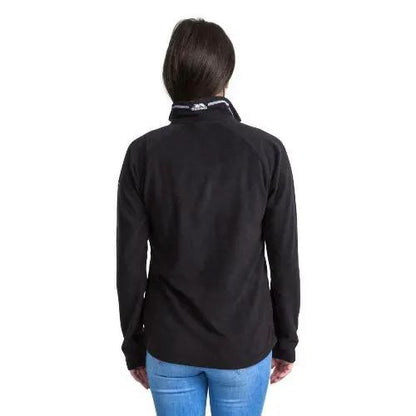 Ladies Trespass Skylar Half Zip Top Fleece Jumper by Trespass