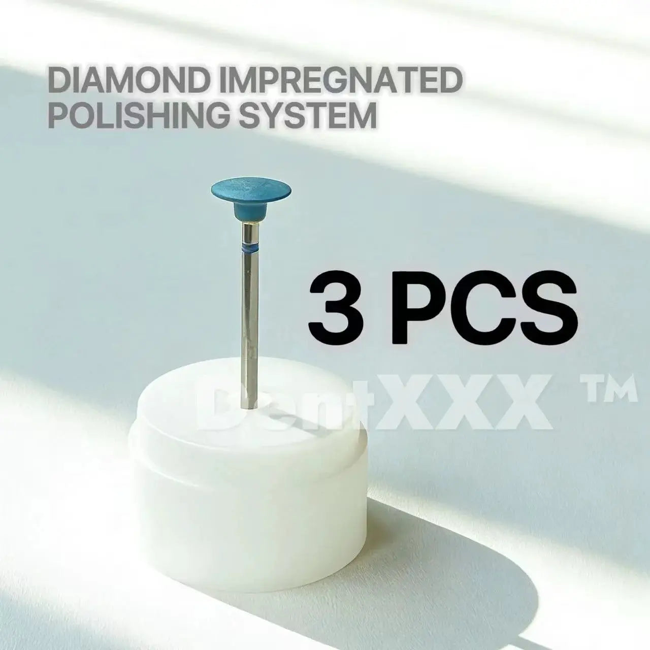 Diamond Polishing Head Grit MEDIUM 2.35MM FOR FINISHING AND POLISHING by All Mart Bristol Ltd