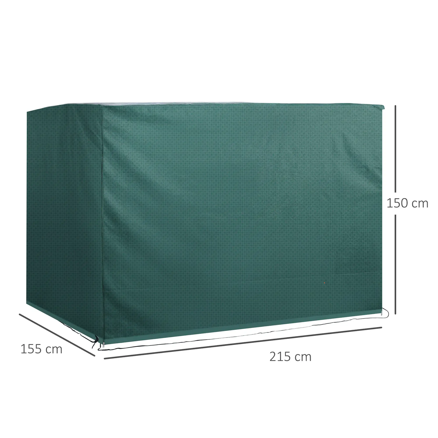 Large Patio Swing Chair Cover Outdoor Garden Furniture Protector Wind UV by Outsunny