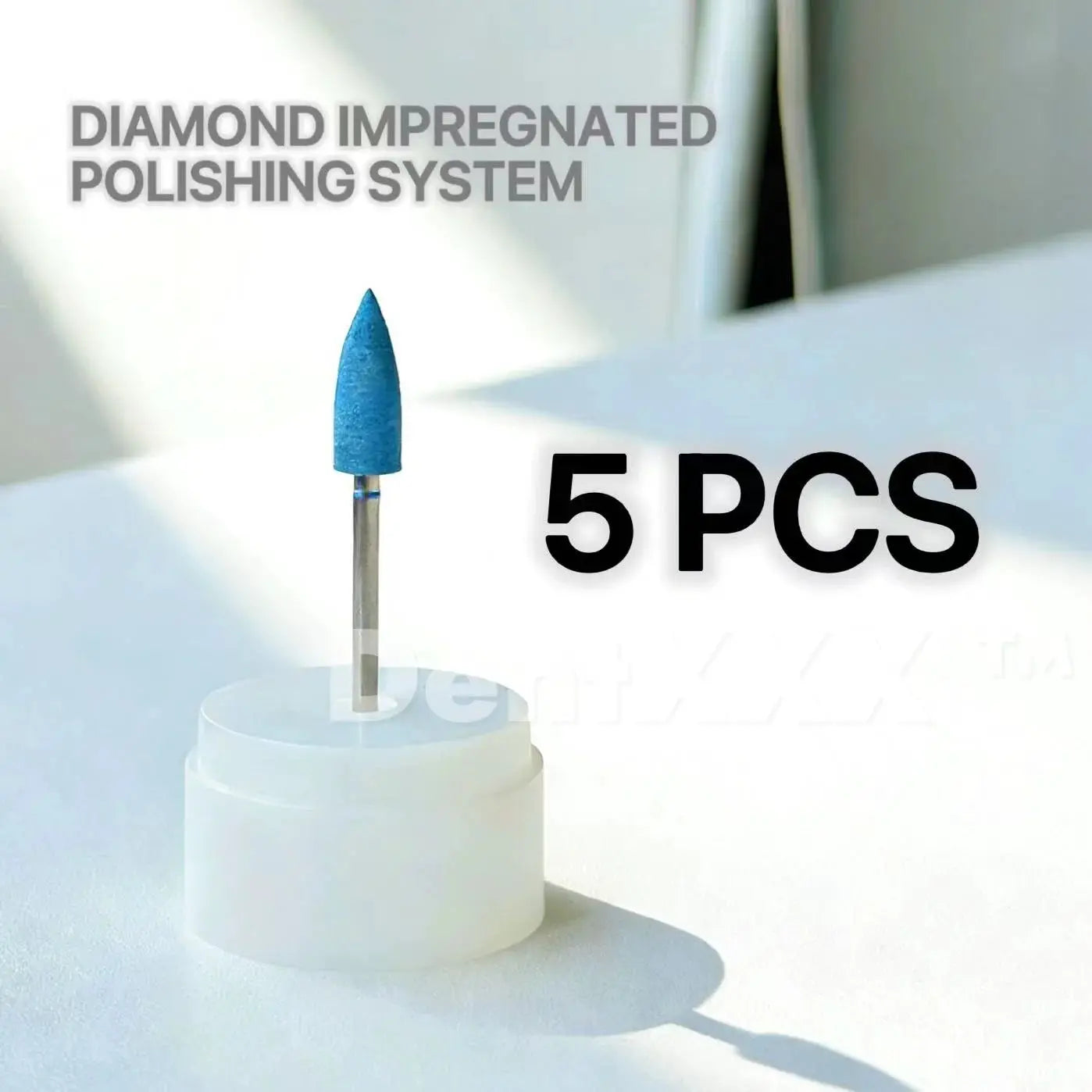 Diamond Polishing Head Grit MEDIUM 2.35MM FOR FINISHING AND POLISHING by All Mart Bristol Ltd