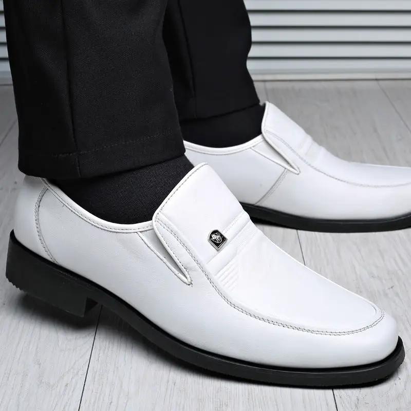 Breathable Leather Sandals Thin Hollow Soft Leather Men's Shoes by Dropshipman
