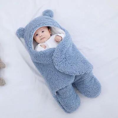 Baby Hold Newborn Thickened Out Wrap Swaddle Sleeping Bag by Dropshipman
