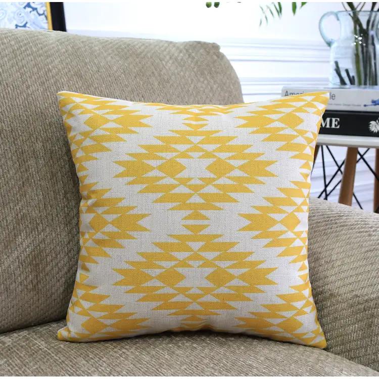 Nordic Color Geometric Throw Pillows by Dropshipman