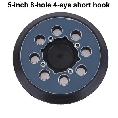 5-Inch 8-Hole Hook Loop Backing Pad for Orbital Sander, Compatible with Electric Polishers & Grinding Discs by All Mart Bristol Ltd