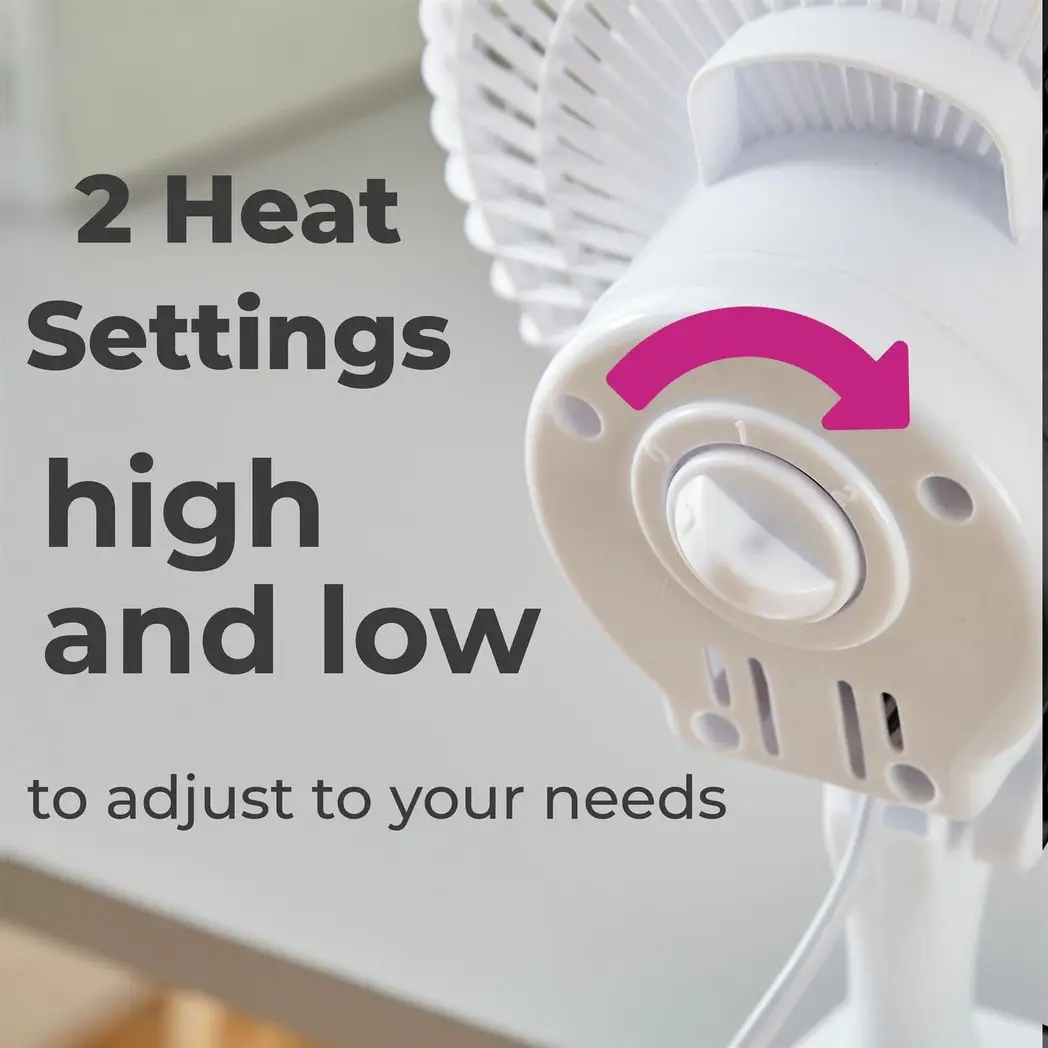 Neo Mini Clip Base Mount Desk Fan � White by Neo