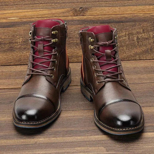 Men's Fashion High-top Martin Boots by Dropshipman