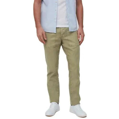 Mens Straight Fit Linen Blend Trousers by Ek Wholesale