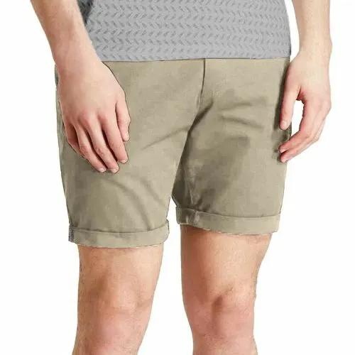 Mens Cotton Chino Shorts by N/A