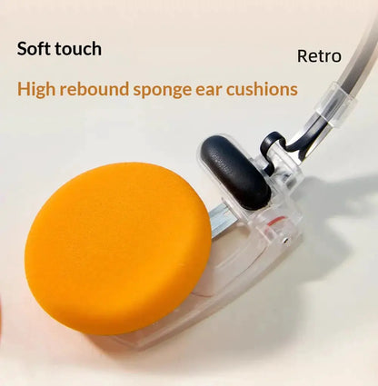 2026 WhatPlus RETRO R3 Bluetooth Earphones Headworn Wireless Portable Small Classic Fashion Headset 40mm Dynamic-unit Headphones by All Mart Bristol Ltd