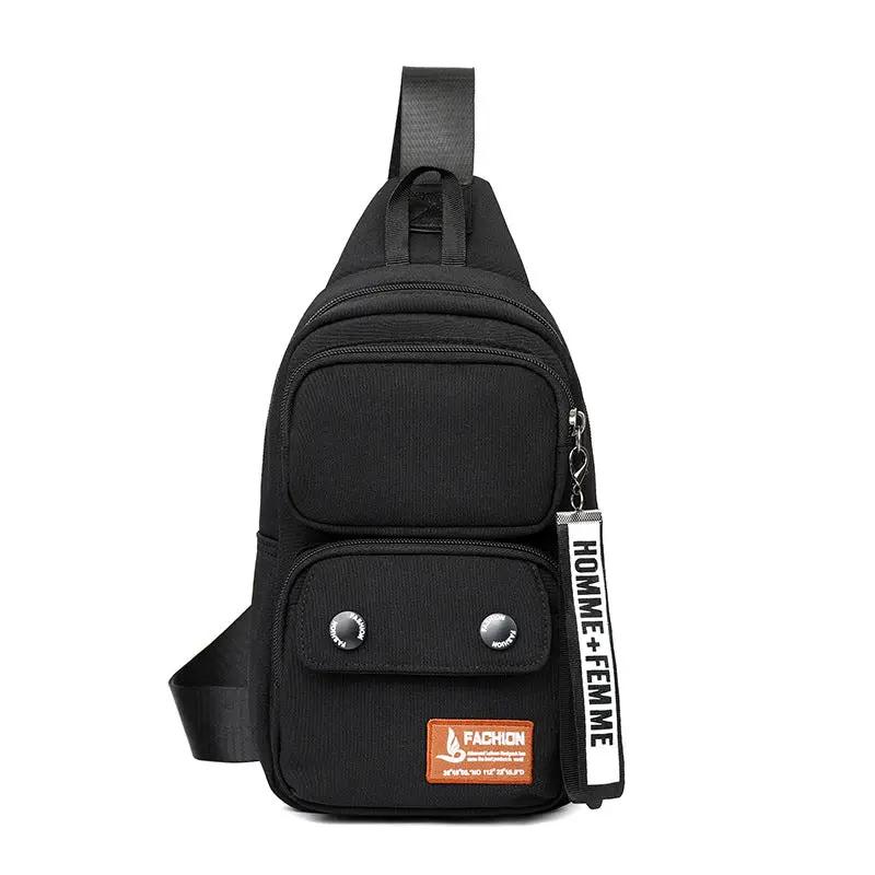 Outdoor Leisure Crossbody Multifunctional Storage Shoulder Bag by Dropshipman