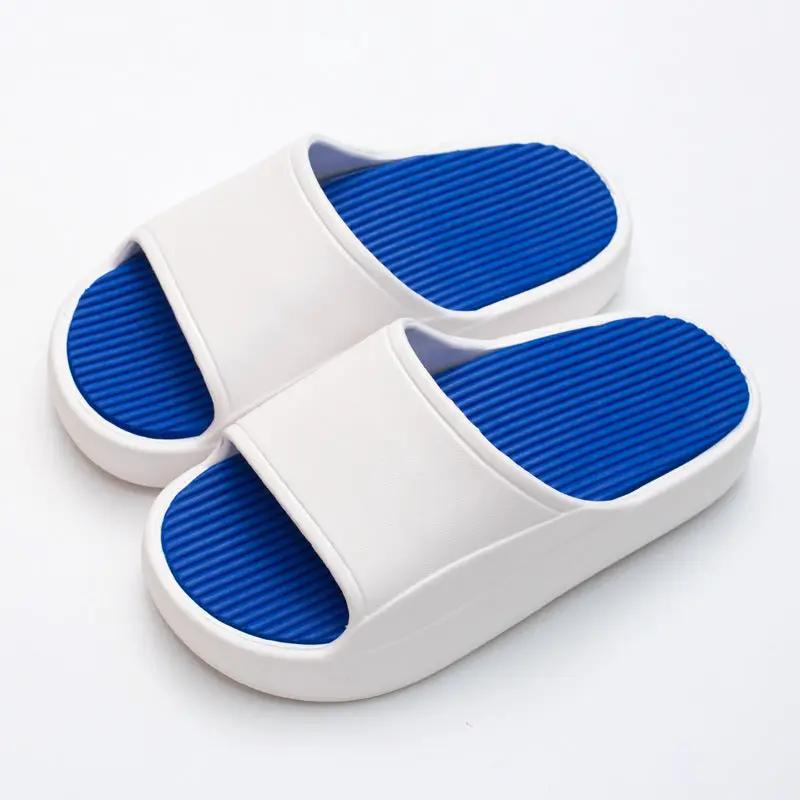 Anti-slip Thick Bottom Feces Feeling Couple Slippers by Dropshipman