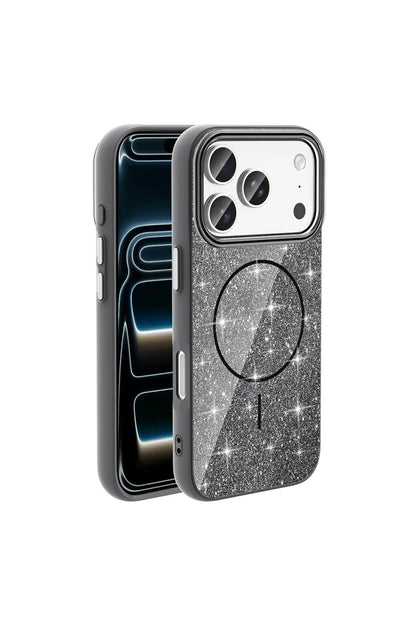 Iphone 17 Pro Max Case Oxo Glitter Magnetic Charging Cover by All Mart Bristol Ltd