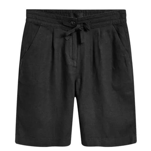 Womens Linen Blend Knee Shorts - 2575 by Ek Wholesale