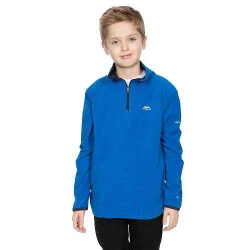 Boys Trespass Etto Lightweight Fleece Jumper Pull Over by Trespass