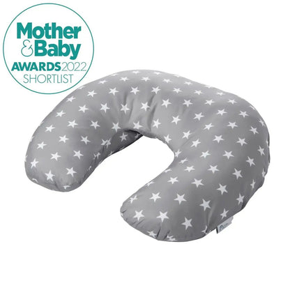 Breast Feeding Nursing Pillow - Grey with Stars (COVER ONLY) by For Your Little One
