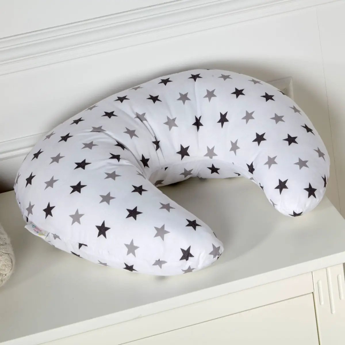 Breast Feeding Nursing Pillow - Silver Twinkle (COVER ONLY) by For Your Little One