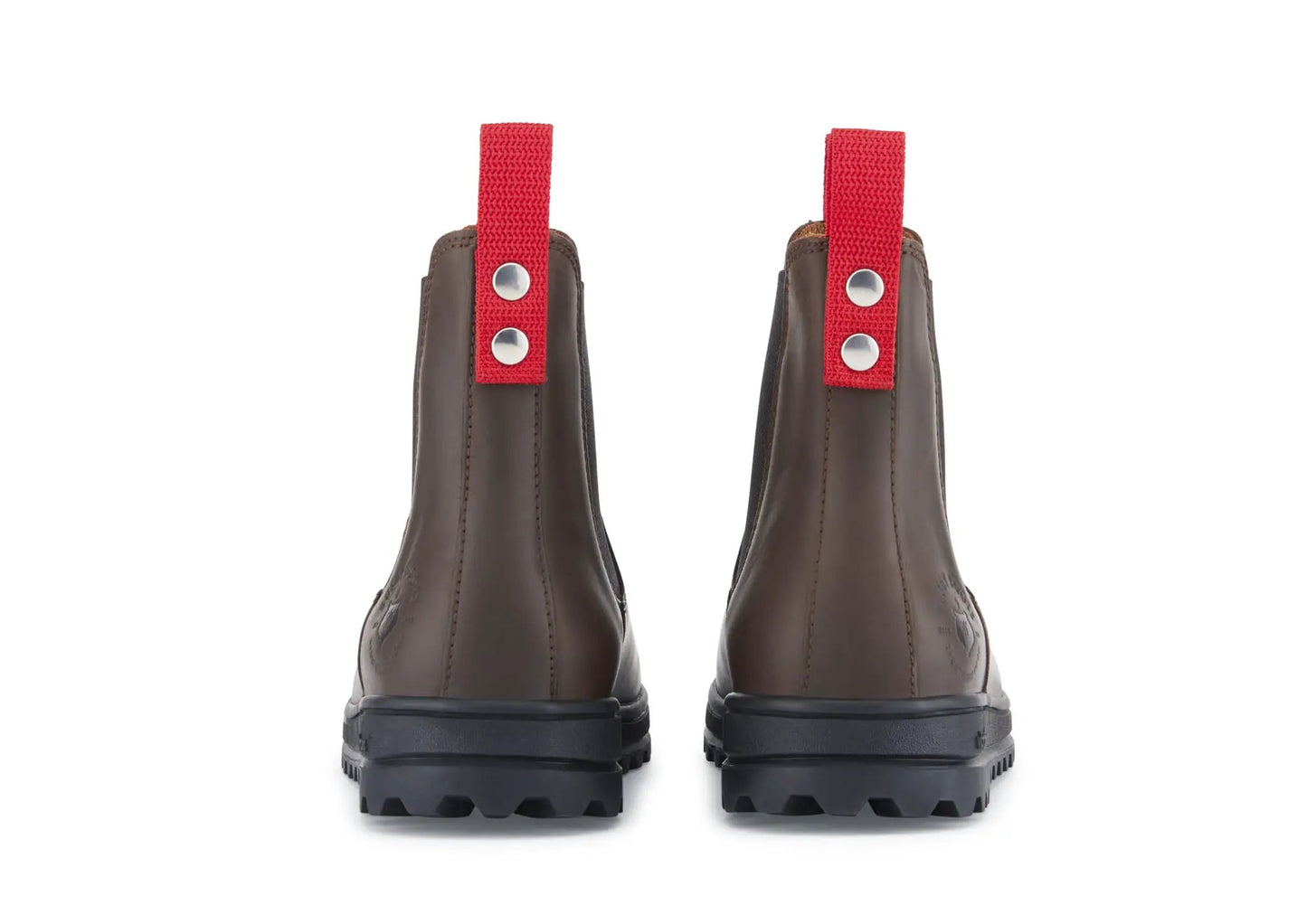 Busby Women's Winter Chelsea Boot, Brown Leather by Hugs & Co.