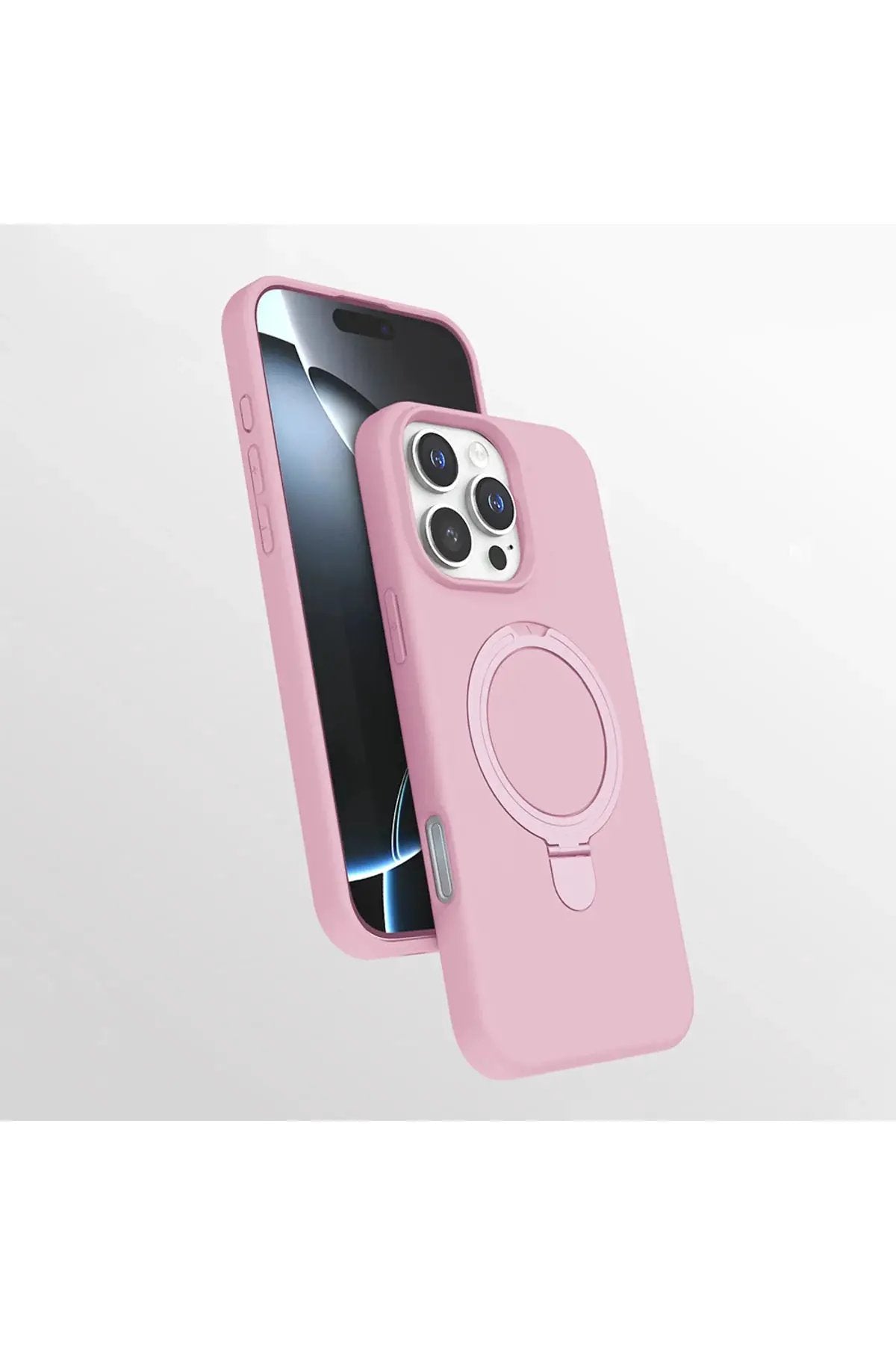 Iphone 16 Pro Case with Magnetic Charging and Ring Stand - Samara Cover by All Mart Bristol Ltd