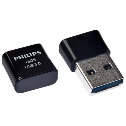 Philips USB 3.0 Pico Edition Flash Drive 16GB - Black by Philips