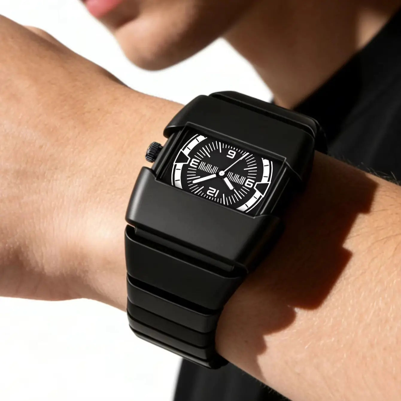 TOMI Fashion Men's Digital Watch Casual Wristwatch Minimalist Electronic Watch Daily Party Gift by All Mart Bristol Ltd