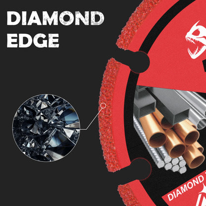 PAYA 5PCS Diamond Tipped Cutting Wheel Set 3Inch Circular Diamond Cutting Edge Blade for Steel Plate Stainless Steel Rebar Cut by All Mart Bristol Ltd