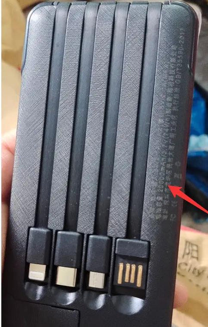 Mini Large Capacity 20000mAh Power Bank by Dropshipman