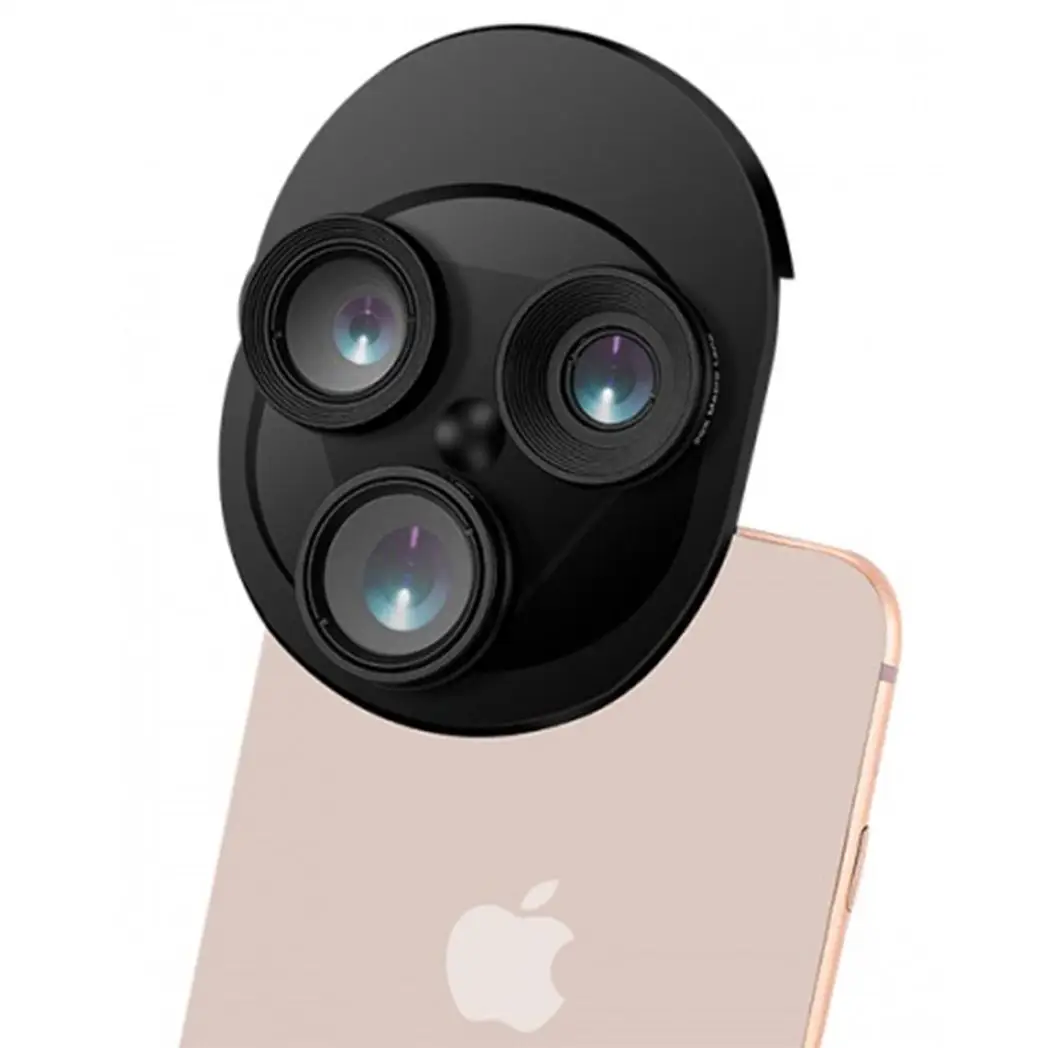 Aquarius Universal 3 in 1 Camera lens With Fisheye Lens & Wide Angle by Aquarius