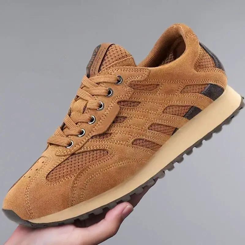 New Spring Summer Men's Shoes Breathable Mesh Fashion Casual All-matching Cortez by Dropshipman