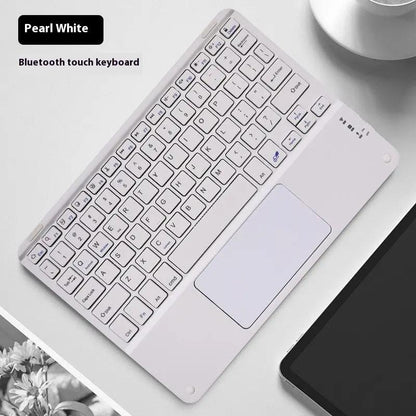 Square Hat Touch Bluetooth Wireless Charging Keyboard by Dropshipman