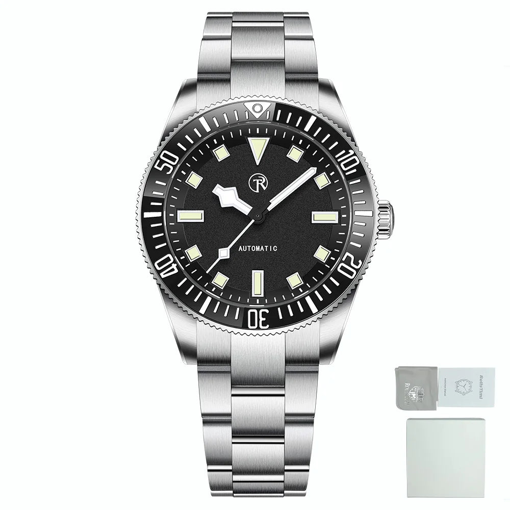2026 new Rollstimi men's watches luxury automatic watch men's mechanical watch top sapphire stainless steel 10BAR watch luminous by All Mart Bristol Ltd