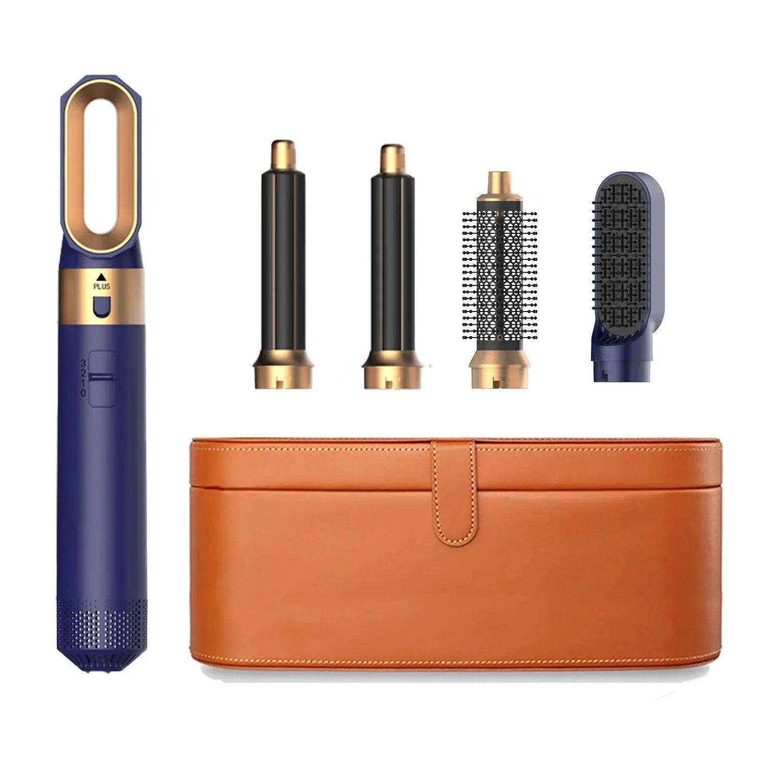 5 in 1 Hair Dryer Brush and Styler Kit Professional Hot Air Comb Curling Iron Hair Straightener for Volumizing and Styling by All Mart Bristol Ltd