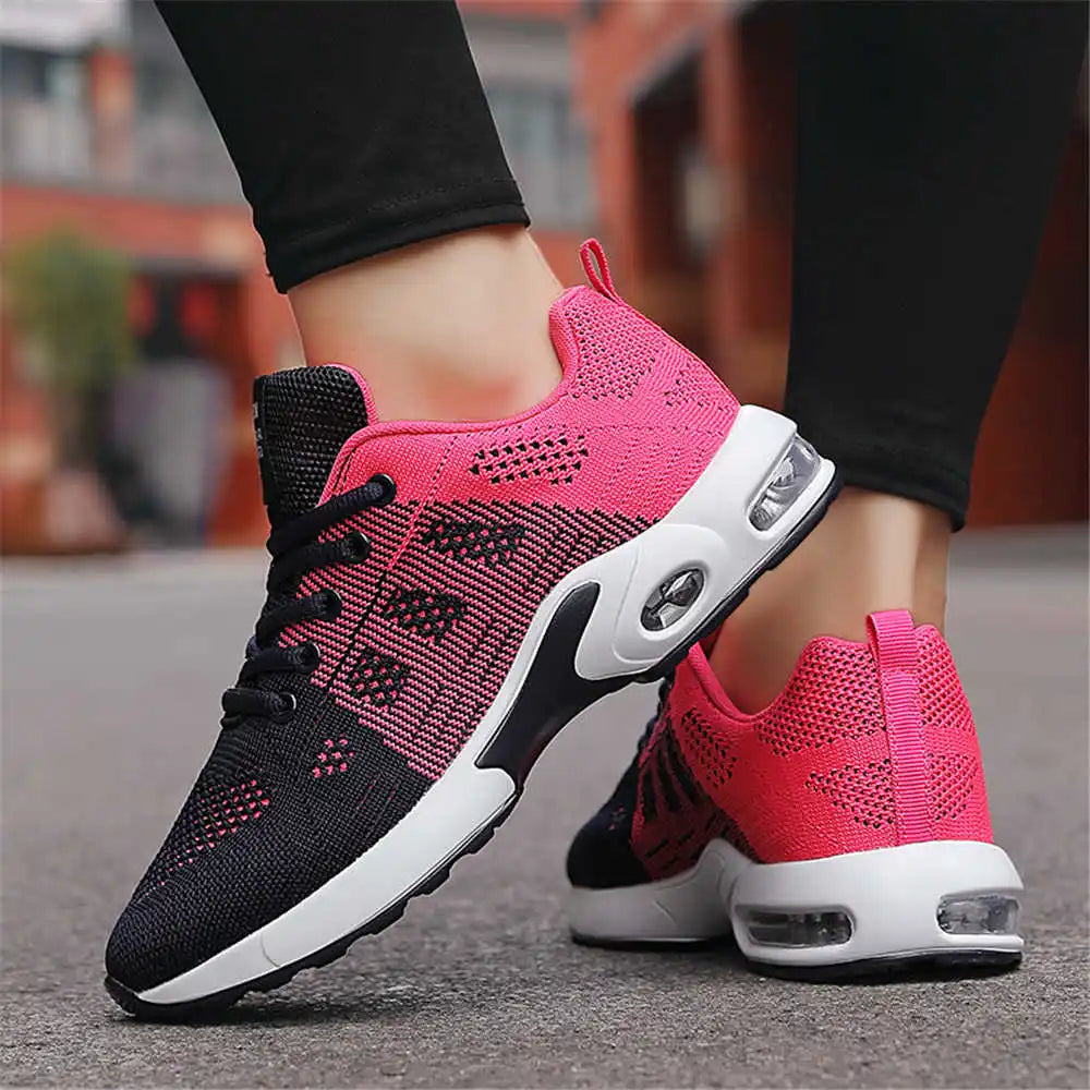 Magenta Increase Height Ladies Shoes With Short Heel Luxury Moccasins Woman Luxury Women's High Heel Sneakers Sport Tenise by All Mart Bristol Ltd