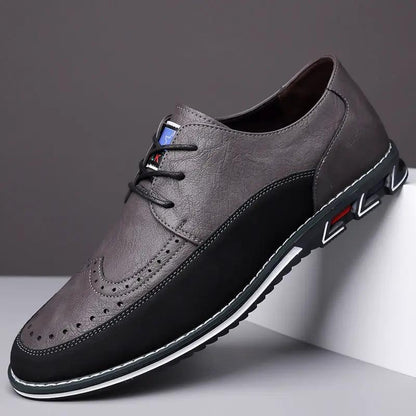 Business Fashion Comfortable Leather Shoes Men by Dropshipman