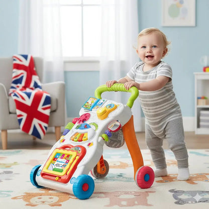 Push along Baby Walker with Wheels Multifunctiona by All Mart Bristol Ltd