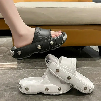 Summer Men's and Women's Styles Beach Half Slippers Comfortable and Breathable Outdoor Activity Height Increasing Sandal New by All Mart Bristol Ltd