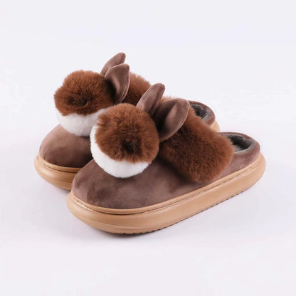 Warm Slippers For Men And Women Silent Thickened by Dropshipman