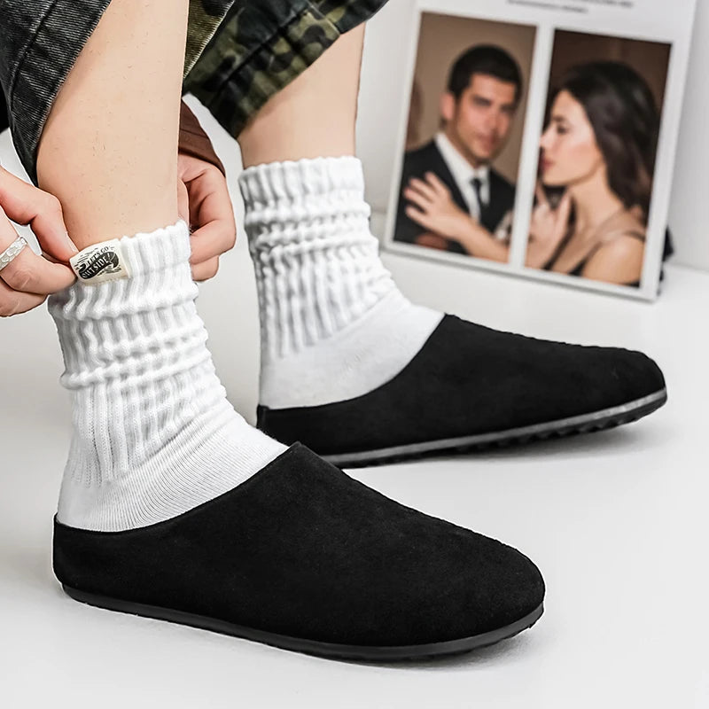 Men's casual slip-on slippers summer new soft-sole anti-slip outdoor breathable light youth fashion sports open-heel slippers by All Mart Bristol Ltd