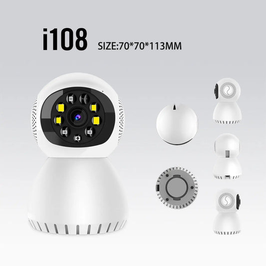 Dual-frequency Wireless Monitor Camera 1080p HD Network Wifi Home Camera by Dropshipman