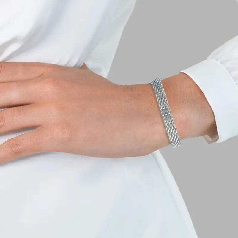 Women's Chain Bracelet Business Casual Golden Silver Metal Bracelet Jewelry by Dropshipman