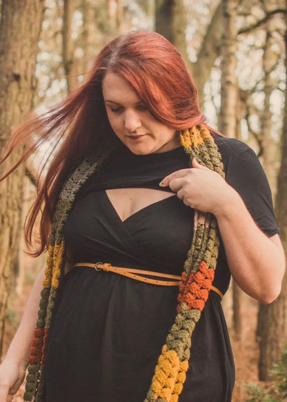 Casey Black Cotton Breastfeeding Skater Dress by Stylish Mum