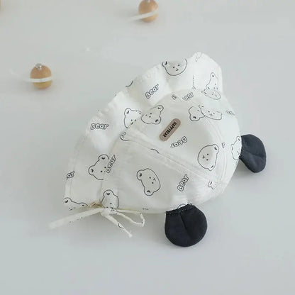 Cartoon Baby Fisherman Hat Cute Children Sunshade Basin Cap 3-12Month Infants Bowl Caps Soft Cotton Toddler Sunscreen Visors by All Mart Bristol Ltd