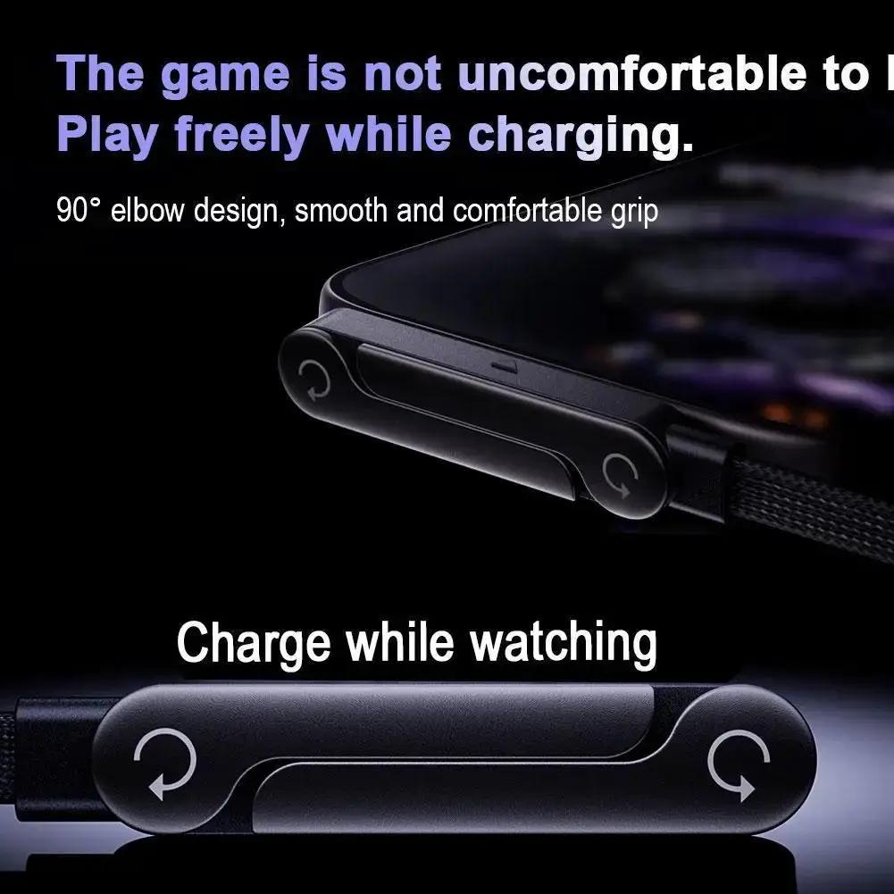 Sideways Phone Charger,Invisible Stand Charging Cable,Built in Phone Stand Charging Cord with Folding Phone Stand 2-In-1 Holder by All Mart Bristol Ltd