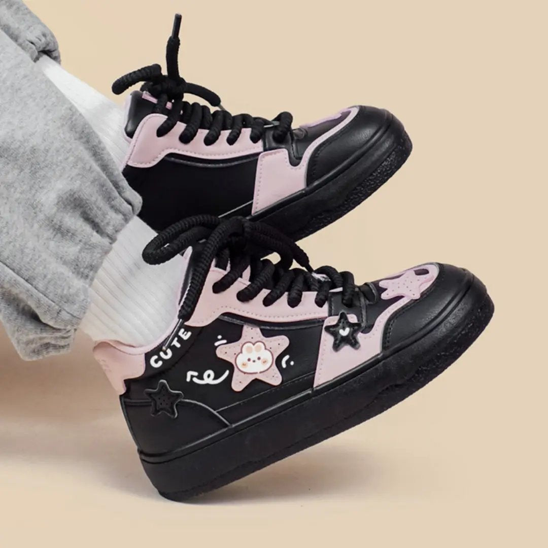 Women's Versatile Sports And Leisure High Top Sneakers by Dropshipman