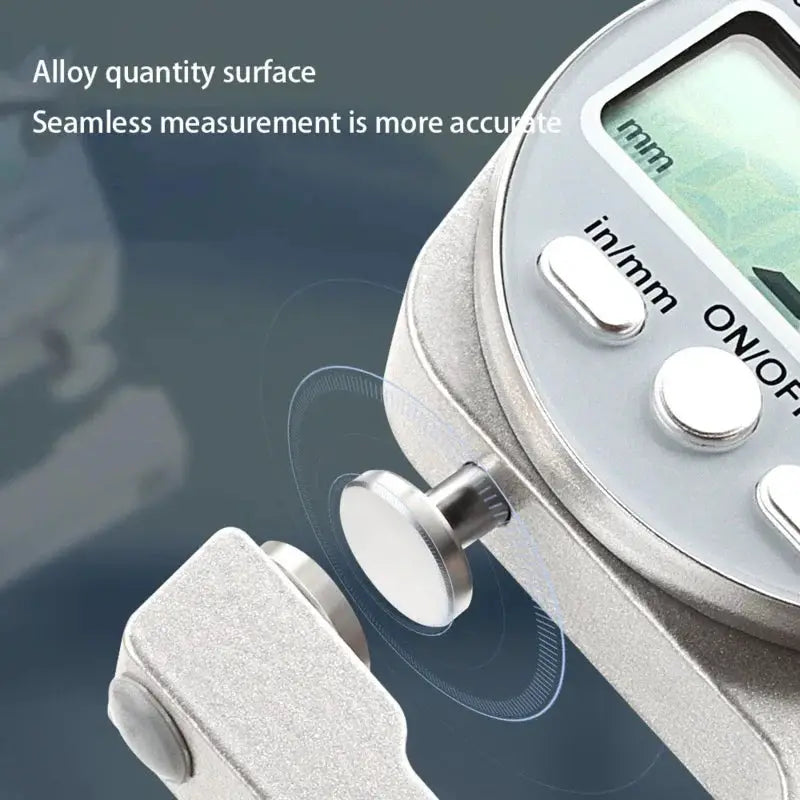 0-10mm Digital Thickness Gauge 0.01mm High Precision Pocket Measuring Tool for Flat and Curved Surfaces by All Mart Bristol Ltd