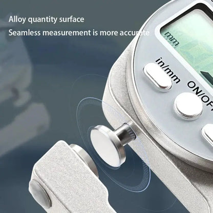 0-10mm Digital Thickness Gauge 0.01mm High Precision Pocket Measuring Tool for Flat and Curved Surfaces by All Mart Bristol Ltd