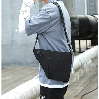 New Multifunction Chest Bags anti Theft Single Crossobdy Bags for Men Waterproof Male Cross Body Messenger Bag Fanny Pack Sac by All Mart Bristol Ltd