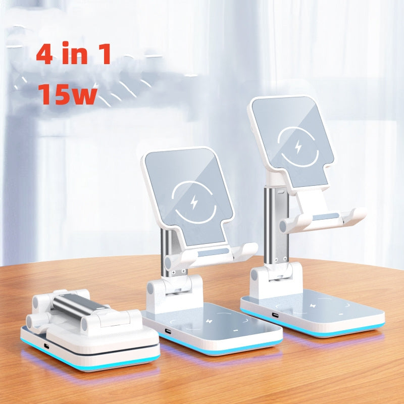Mobile Phone Holder Desktop Wireless Charging by Dropshipman