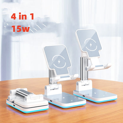 Mobile Phone Holder Desktop Wireless Charging by Dropshipman