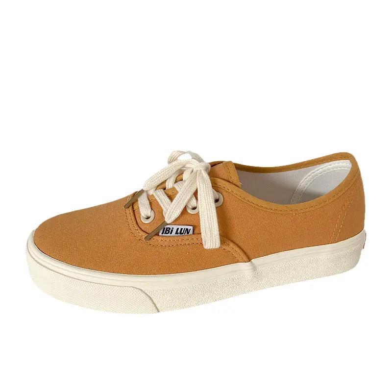 Flat-bottomed Retro Hong Kong-style Instagram-style Sneakers For Students by Dropshipman