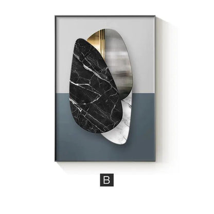 Abstract Geometric Canvas Painting Picture Home Decor Wall Poster by Dropshipman